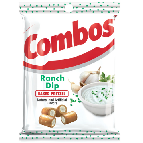 Combos Ranch Dip Stuffed  Pretzels Baked Snacks in Bulk sold by qweurx.store