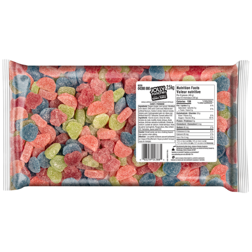 Jolly Rancher Gummies Fruity Sours Candy in Bulk 2.5kg bag